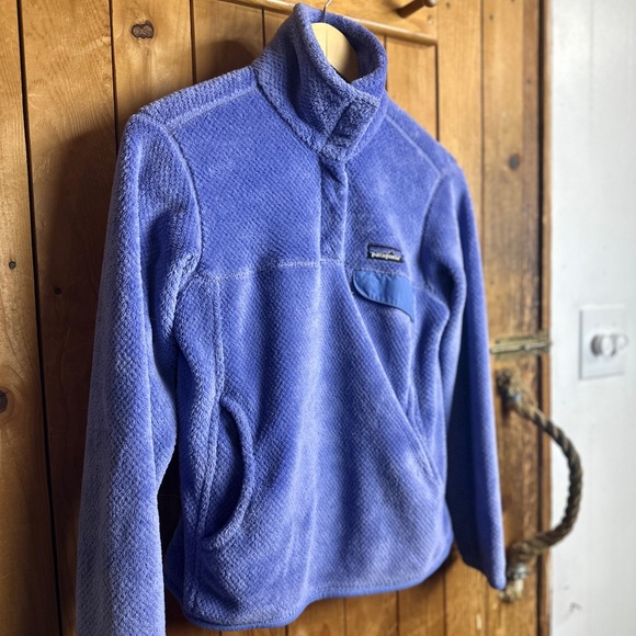 Patagonia Re-Tool Snap Pullover in Purple Women’s Size Small - Picture 2 of 13